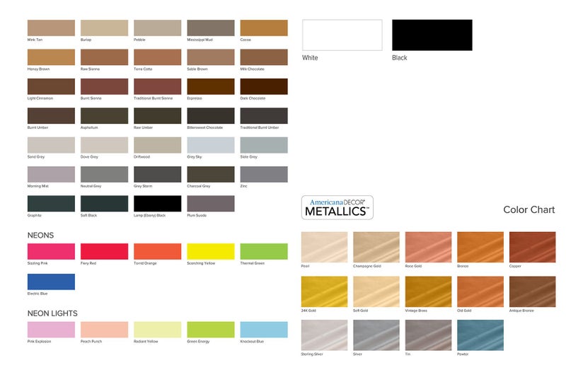 ديكوآرت طلاء أكريليك بلون لؤلؤ المنك من ديكوآرت، ألوان معدنية براقة، 2 أونصة - Image 5